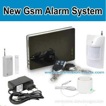 12 Wireless Zones Home Security Wireless GSM Alarm System